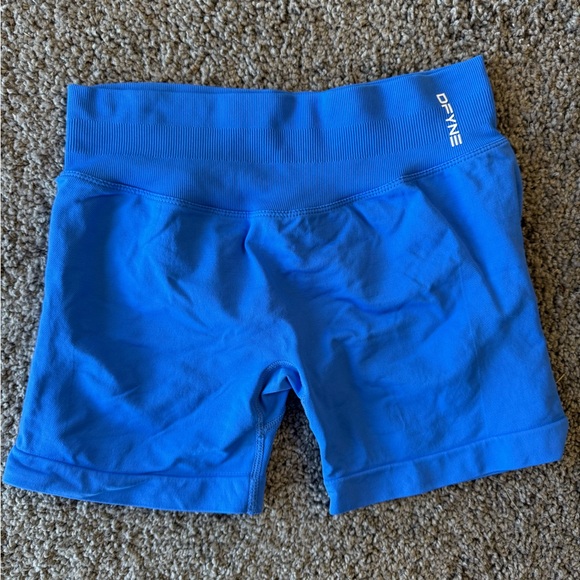 Dfyne Impact Electric Blue Women's Bike Shorts M - Picture 3 of 5